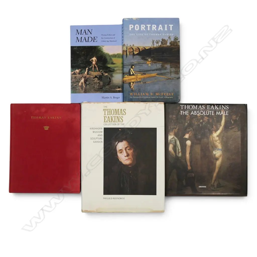 FIVE PUBLICATIONS ON THOMAS EAKINS AND PHOTOGRAPHY Image 1++